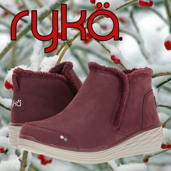 Ryka Womens Namaste Booties Winter Warm 